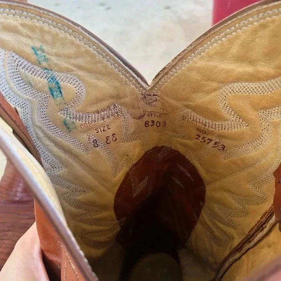 Justin 8303 Exotic Lizard Boots - Picture 4 of 7